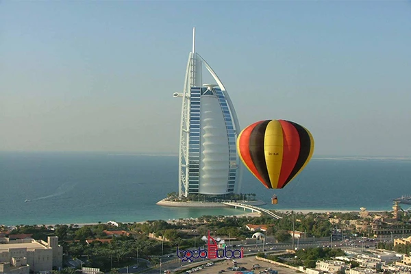 Hot air balloon rides in Dubai